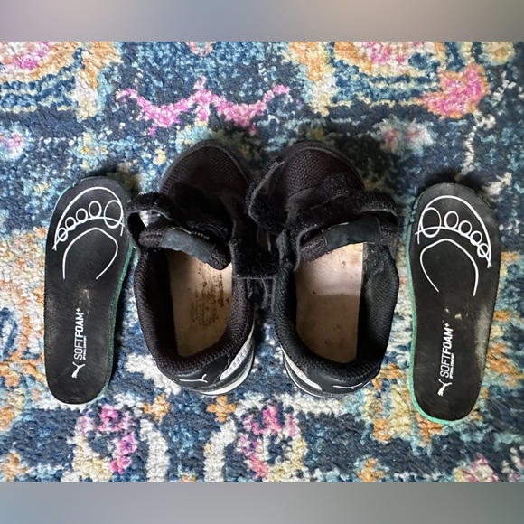 PUMA toddler sz 8 patent edge sneaker - Picture 15 of 17